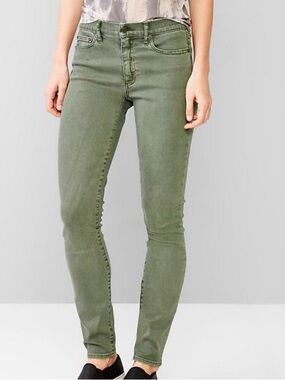 GAP Olive Skinny Jeans for Women